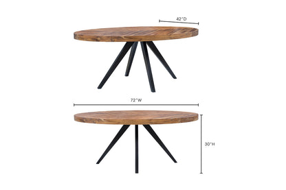 Auburn Oval Dining Table