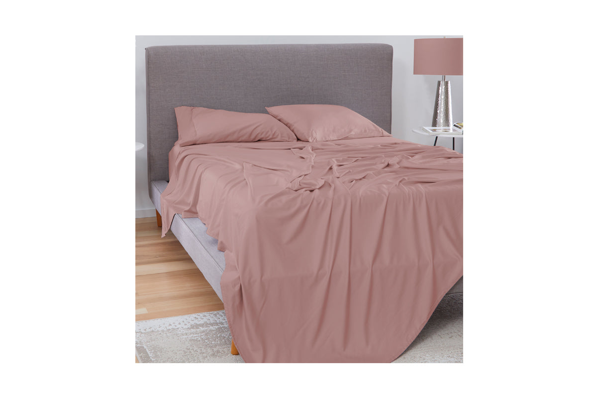 Basic Blush Sheet Set by BEDGEAR®