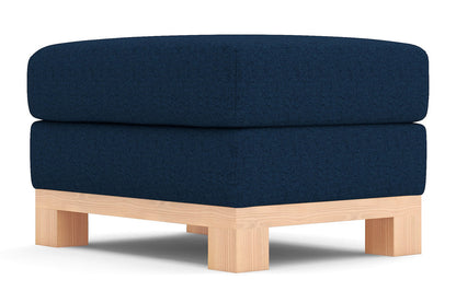 Avalon Ottoman :: Leg Finish: Natural / Size: 23x30