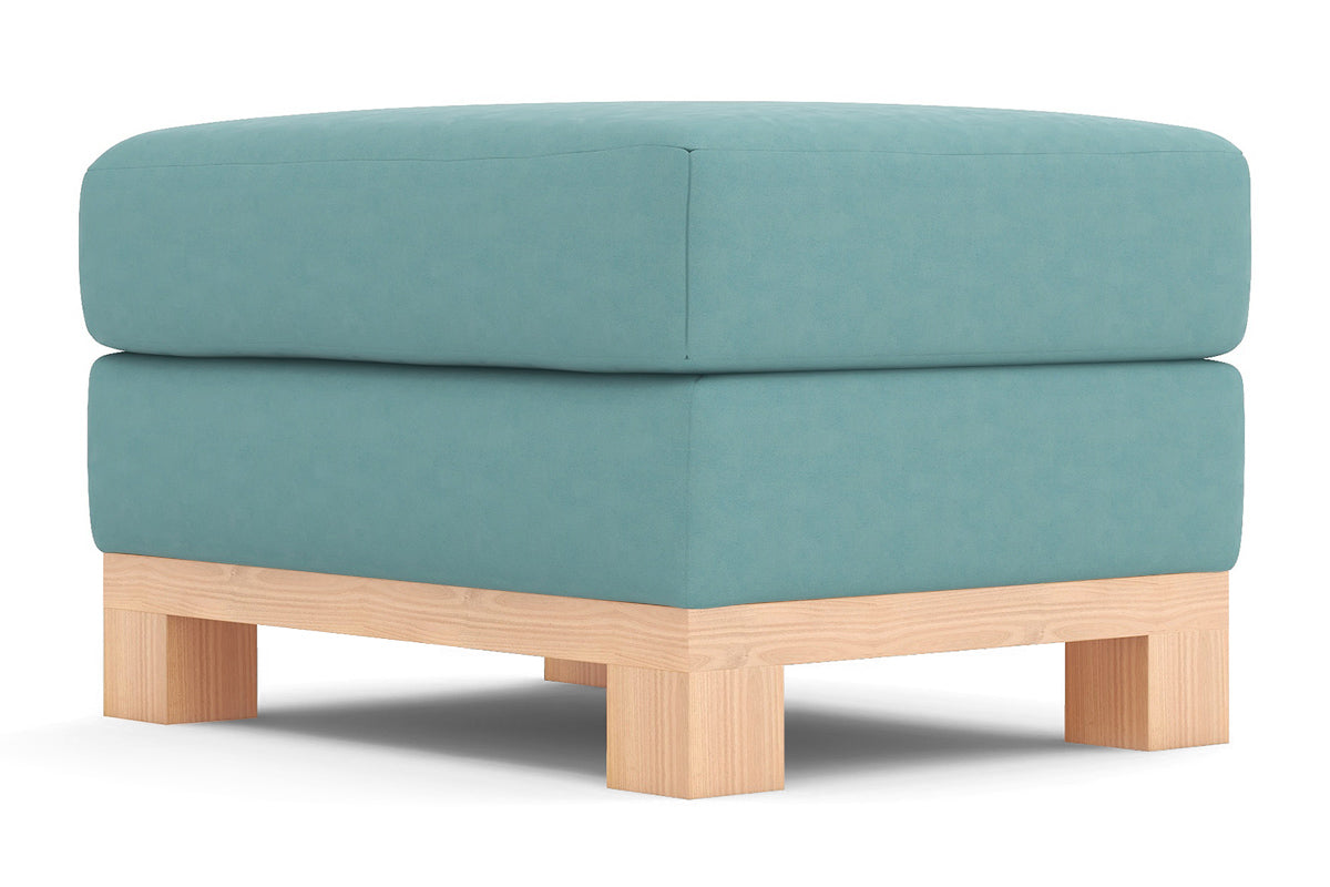 Avalon Ottoman :: Leg Finish: Natural / Size: 23x30