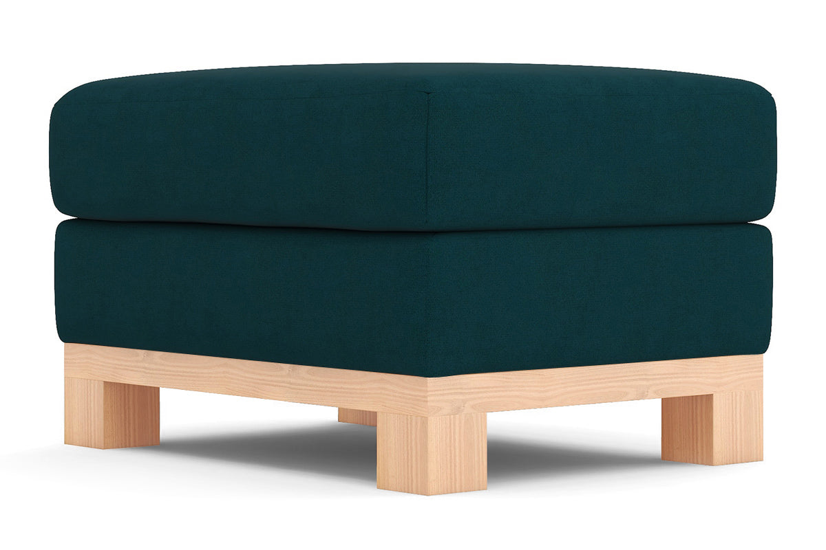 Avalon Ottoman :: Leg Finish: Natural / Size: 23x30