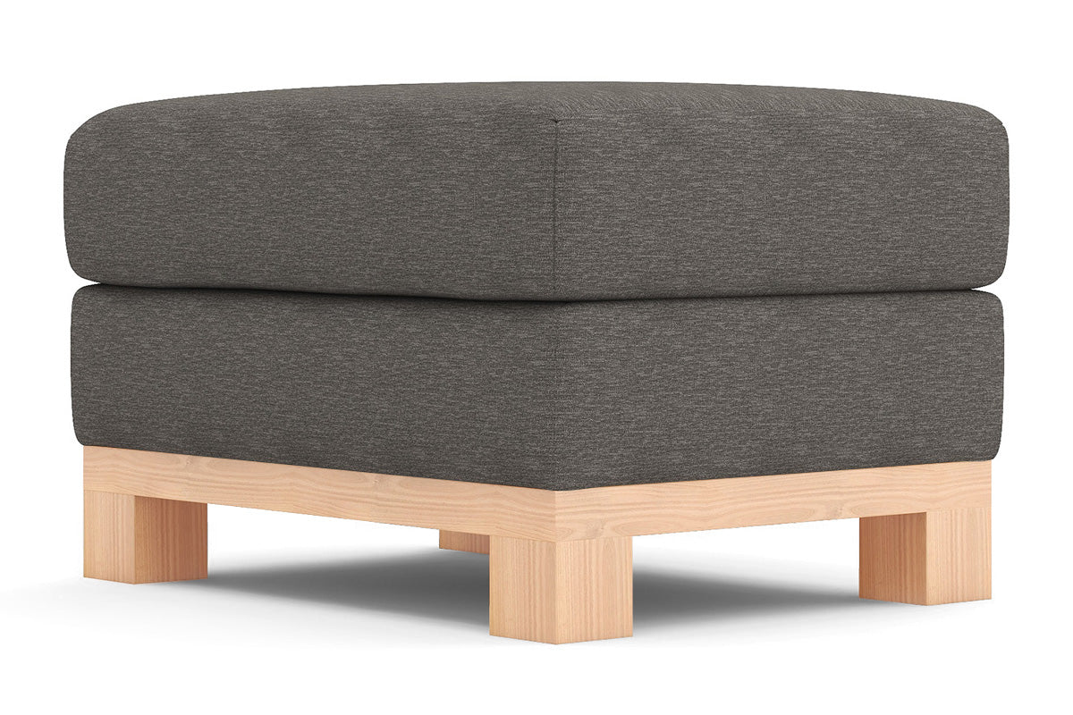 Avalon Ottoman :: Leg Finish: Natural / Size: 23x30