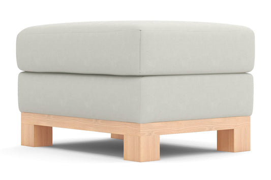 Avalon Ottoman :: Leg Finish: Natural / Size: 23x30