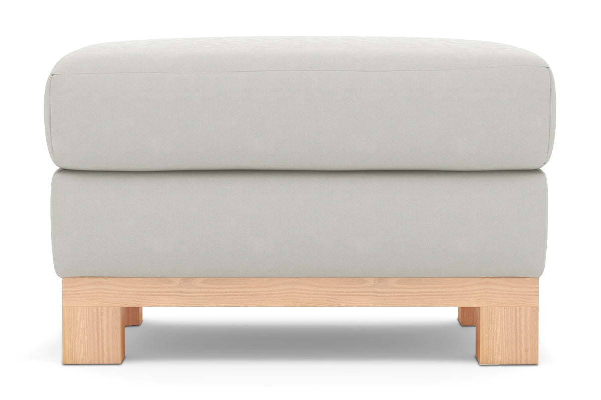 Avalon Ottoman :: Leg Finish: Natural / Size: 23x30