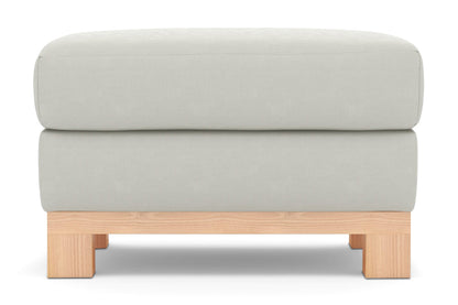 Avalon Ottoman :: Leg Finish: Natural / Size: 23x30