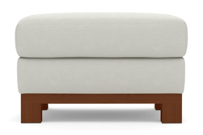 Avalon Ottoman :: Leg Finish: Pecan / Size: 23x30