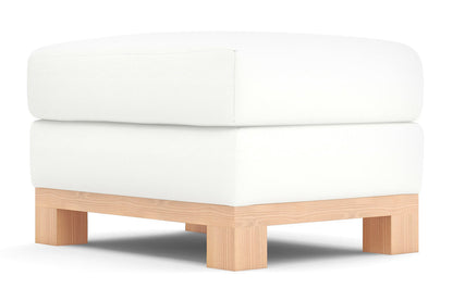 Avalon Ottoman :: Leg Finish: Natural / Size: 23x30