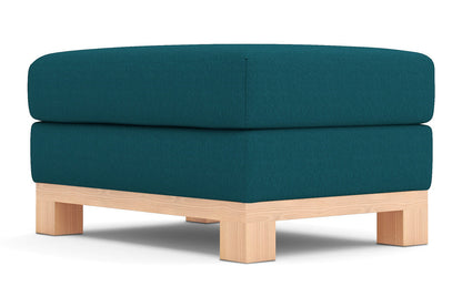 Avalon Ottoman :: Leg Finish: Natural / Size: 25x35