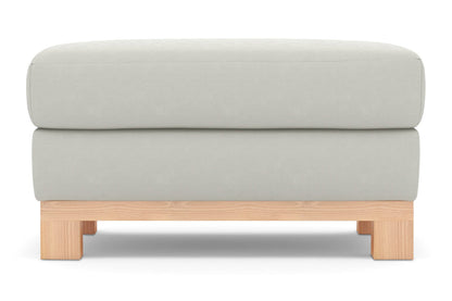 Avalon Ottoman :: Leg Finish: Natural / Size: 25x35