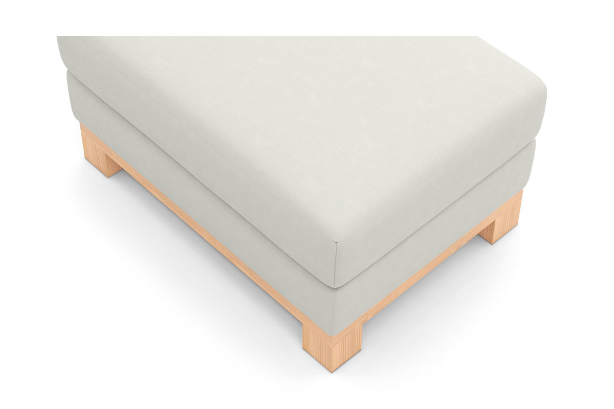 Avalon Ottoman :: Leg Finish: Natural / Size: 25x35