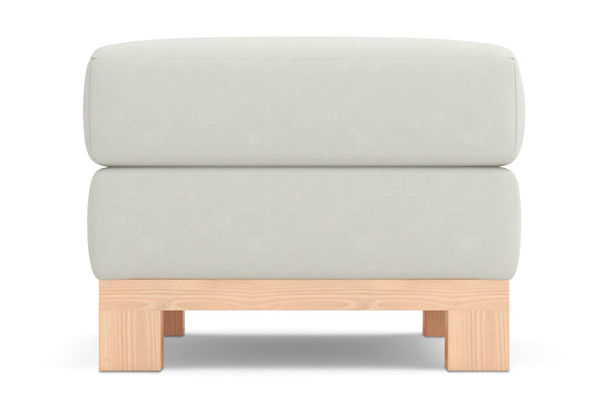 Avalon Ottoman :: Leg Finish: Natural / Size: 25x35