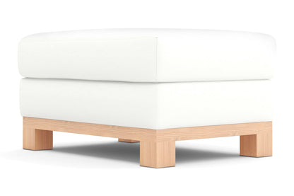 Avalon Ottoman :: Leg Finish: Natural / Size: 25x35