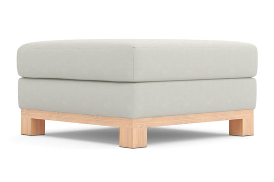 Avalon Ottoman :: Leg Finish: Natural / Size: 35x35