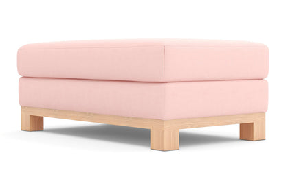 Avalon Ottoman :: Leg Finish: Natural / Size: 28x48