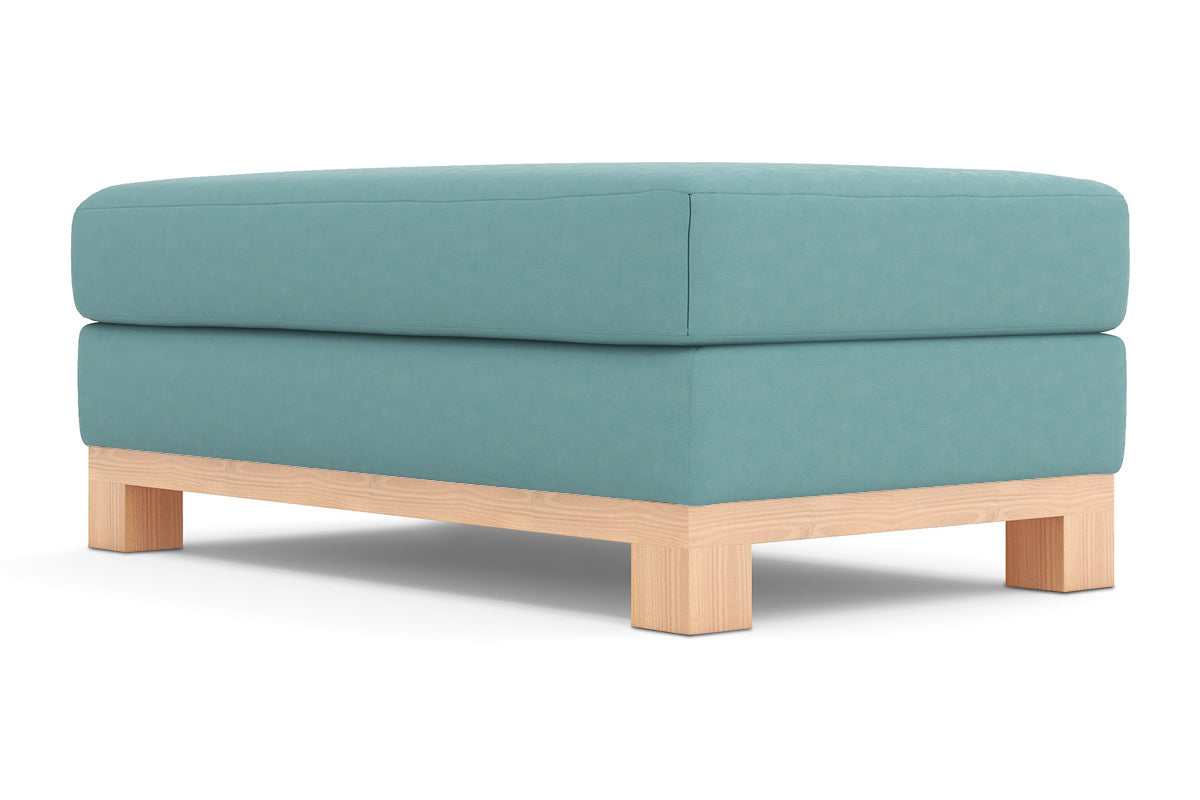 Avalon Ottoman :: Leg Finish: Natural / Size: 28x48