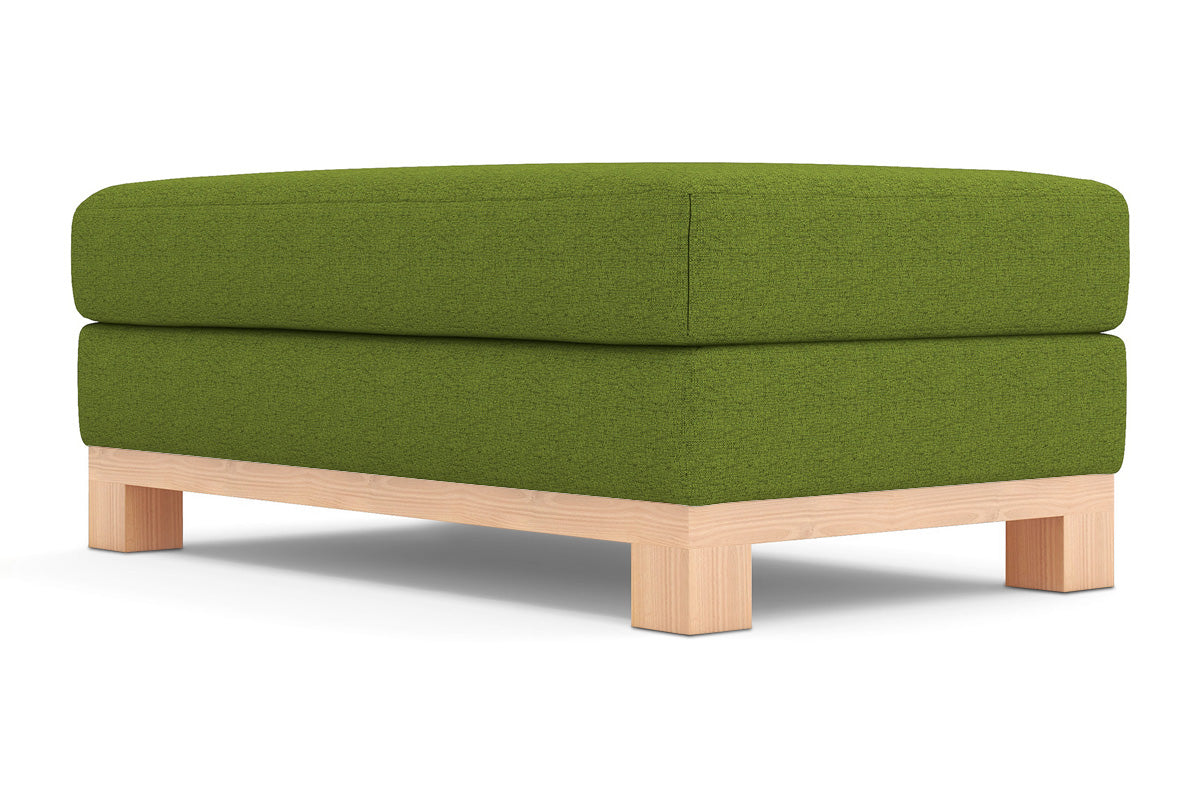 Avalon Ottoman :: Leg Finish: Natural / Size: 28x48