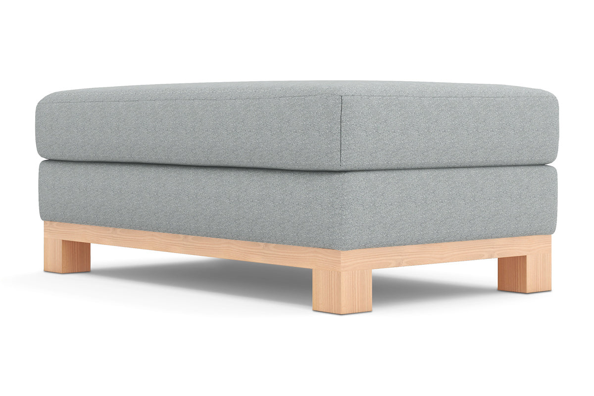 Avalon Ottoman :: Leg Finish: Natural / Size: 28x48