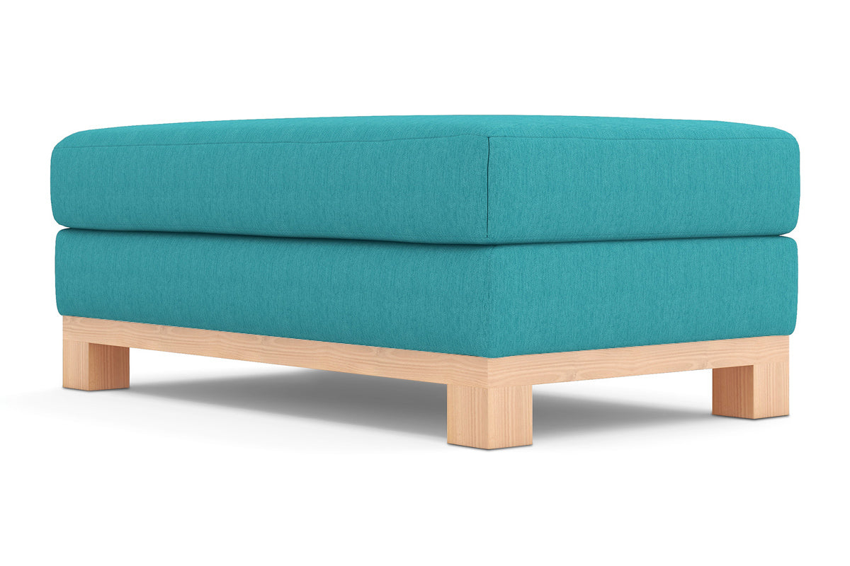 Avalon Ottoman :: Leg Finish: Natural / Size: 28x48