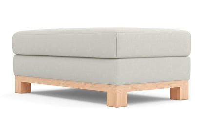 Avalon Ottoman :: Leg Finish: Natural / Size: 28x48