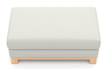 Avalon Ottoman :: Leg Finish: Natural / Size: 28x48