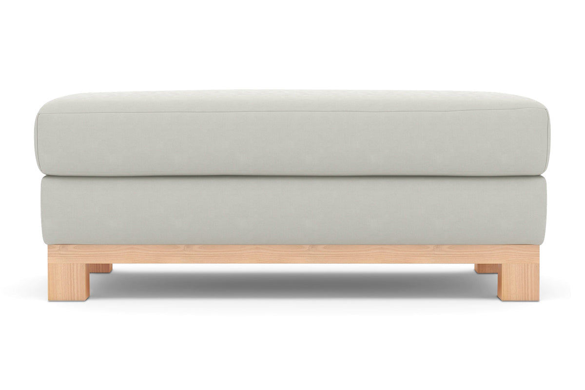 Avalon Ottoman :: Leg Finish: Natural / Size: 28x48