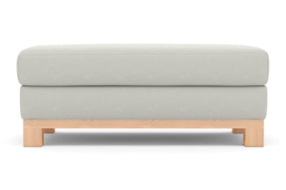 Avalon Ottoman :: Leg Finish: Natural / Size: 28x48