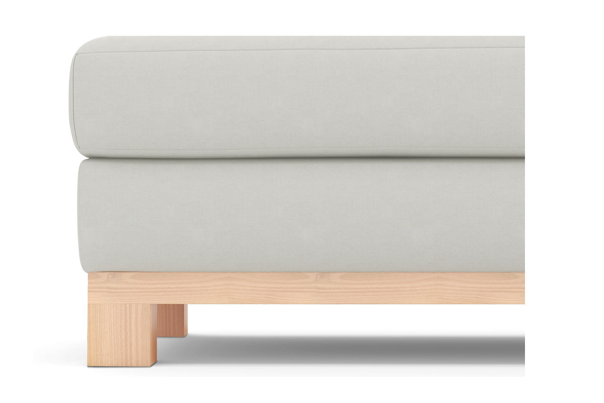 Avalon Ottoman :: Leg Finish: Natural / Size: 28x48