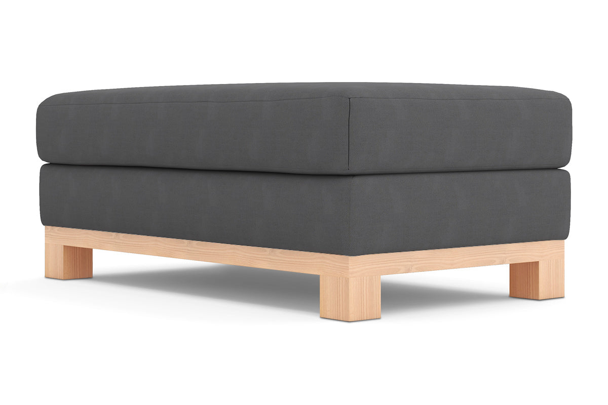 Avalon Ottoman :: Leg Finish: Natural / Size: 28x48