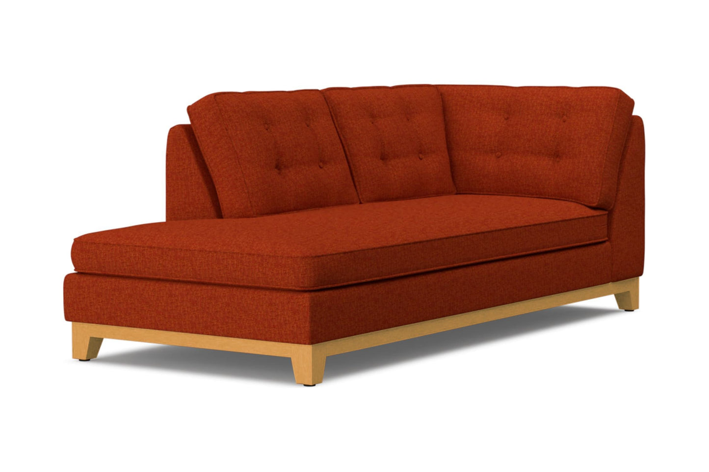 Brentwood Left Arm Chaise :: Leg Finish: Natural / Configuration: LAF - Chaise on the Left