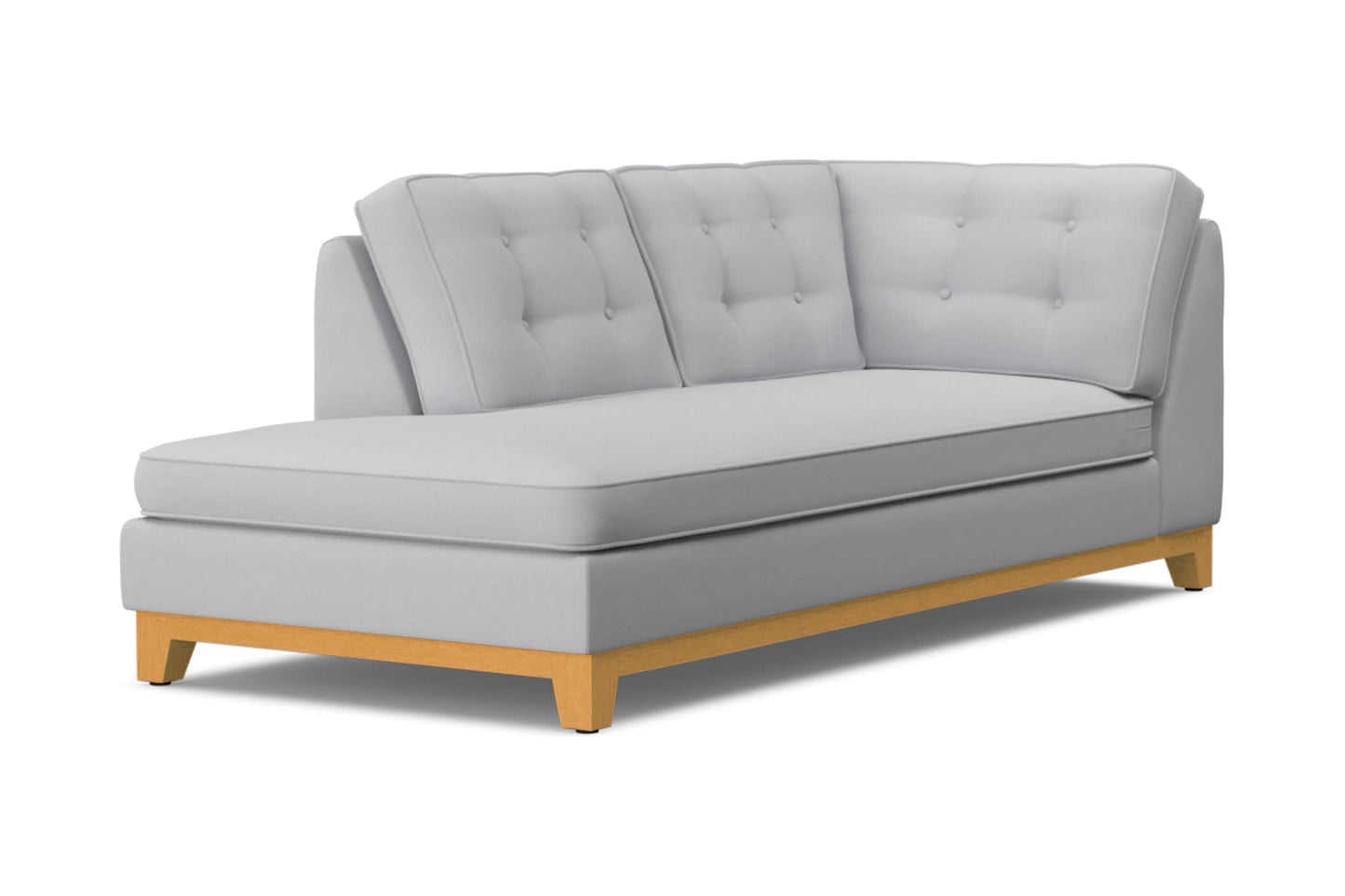 Brentwood Left Arm Chaise :: Leg Finish: Natural / Configuration: LAF - Chaise on the Left