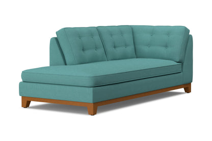 Brentwood Left Arm Chaise :: Leg Finish: Pecan / Configuration: LAF - Chaise on the Left